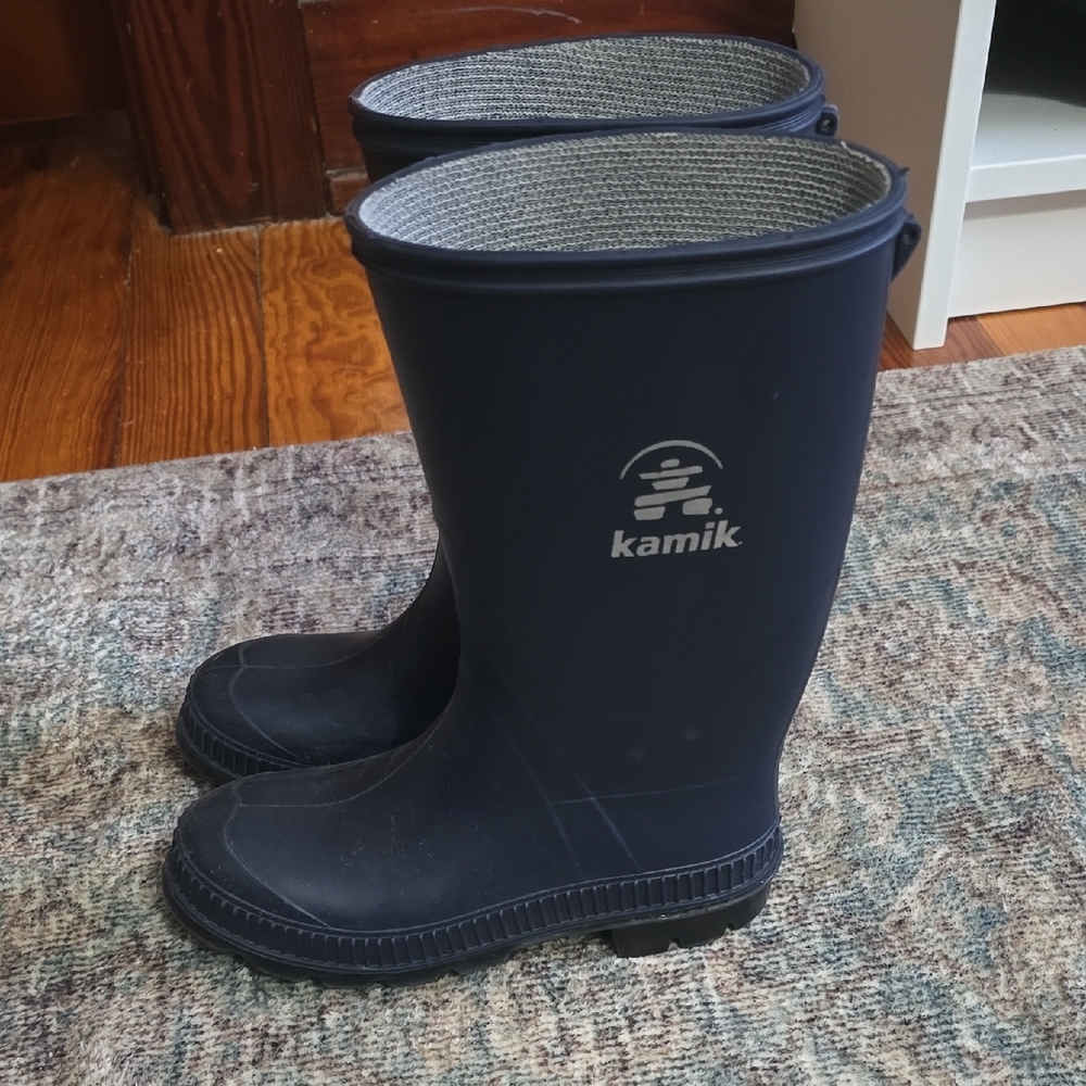 Kamik Dark Blue Waterproof Boots